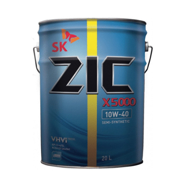 ZIC X5000 10W-40 20L Semi-Synthetic/ulei p/u motor ZIC X5000 10W-40 20L Semi-Synthetic/ulei p/u motor