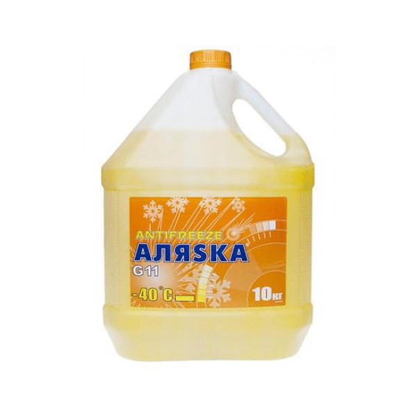 Антифриз Аляска -40 G11 yellow 10кг./preparat antigel Антифриз Аляска -40 G11 yellow 10кг./preparat antigel
