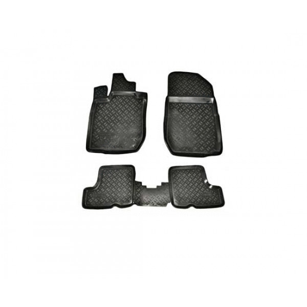 61507 Renault Sandero I (2009-14)/Sandero Stepway резиновые коврики/acop. de podea din cauciuc