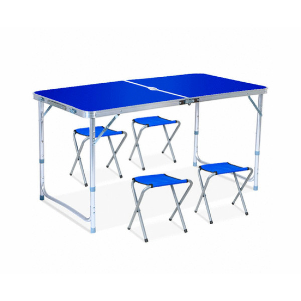 Набор для пикника алюм. (стол+4 стула) NC-18-TB002/set masa+4 scaune alum.p/u picnic Набор для пикника алюм. (стол+4 стула) NC-18-TB002/set masa+4 scaune alum.p/u picnic