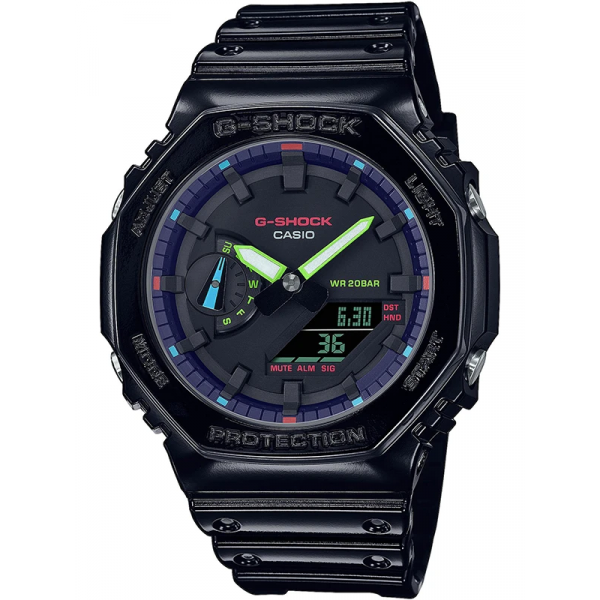 Часы CASIO G-SHOCK GA-2100RGB-1AER