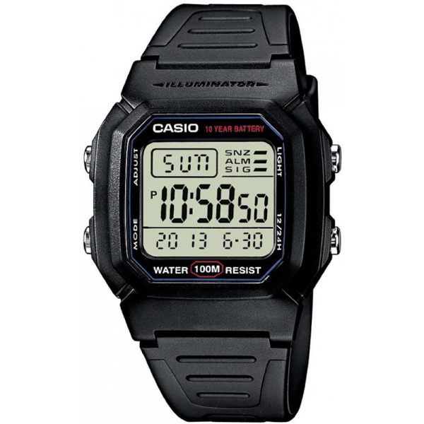 Часы CASIO COLLECTION W-800H-1AVES Часы CASIO COLLECTION W-800H-1AVES