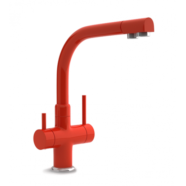 Cмеситель Hoff 3-х канальный 3301 (RED)