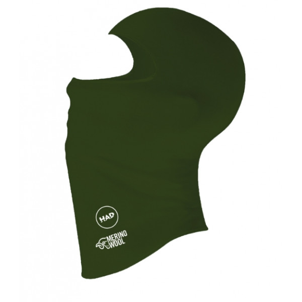 HA614 H.A.D. Merino Balaclava H0035 Army Green PRO FEET