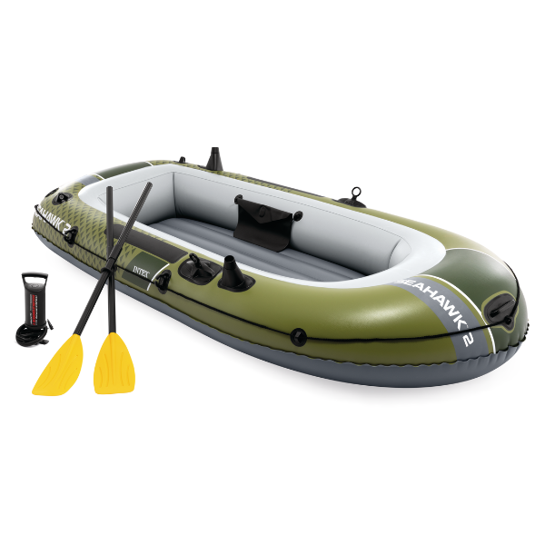 INTEX Надувная лодка “Seahawk 2” с веслами и насосом, 236x114x41 см, до 240 кг