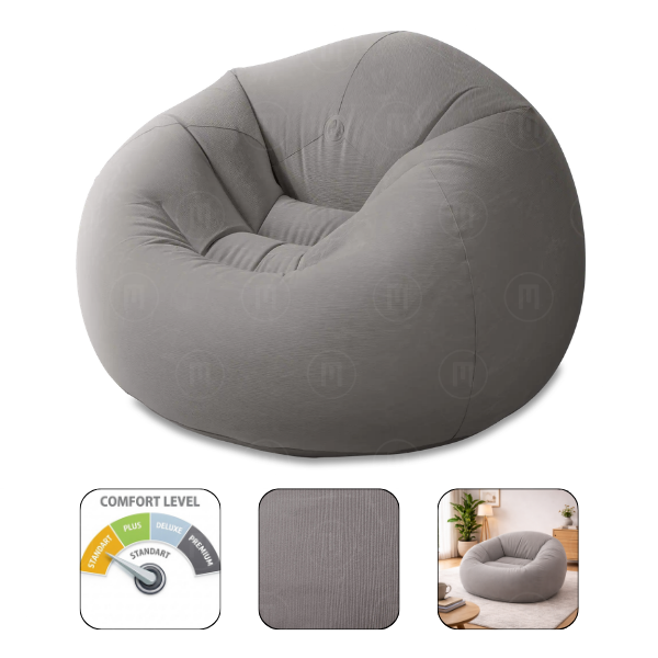 INTEX Кресло VELUR 114x114x71cm BEANLESS BAG INTEX Кресло VELUR 114x114x71cm BEANLESS BAG