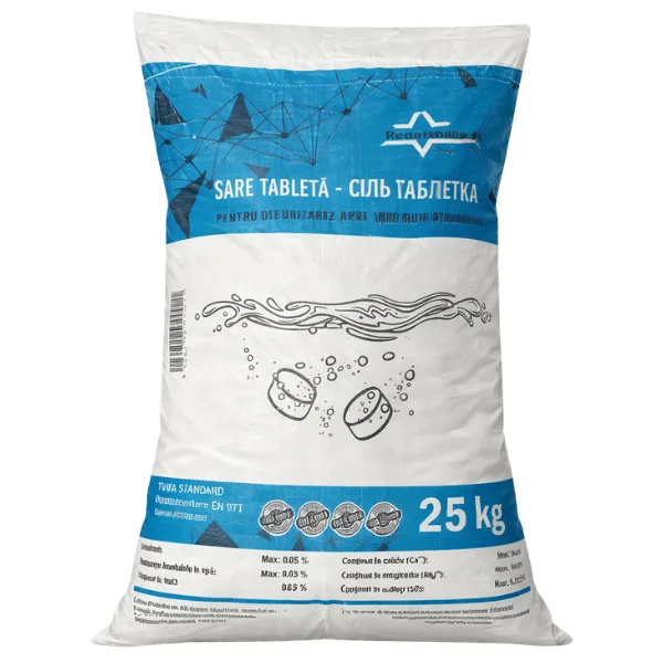 Sare tabletata NaCI, min 99.5% (25 kg)