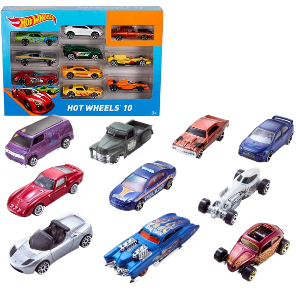 Hot Wheels Автомобиль базовый 10 шт. Hot Wheels Автомобиль базовый 10 шт.