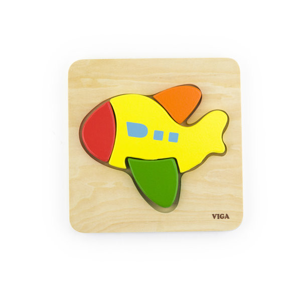Mini puzzle cu diferite forme „Avion” Mini puzzle cu diferite forme „Avion”