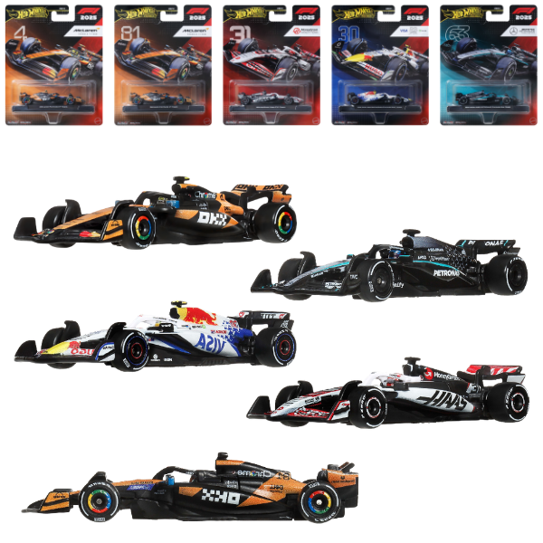 Mașinuță de colecție F1 Hot Wheels 1:64 Premium, în as. Mașinuță de colecție F1 Hot Wheels 1:64 Premium, în as.