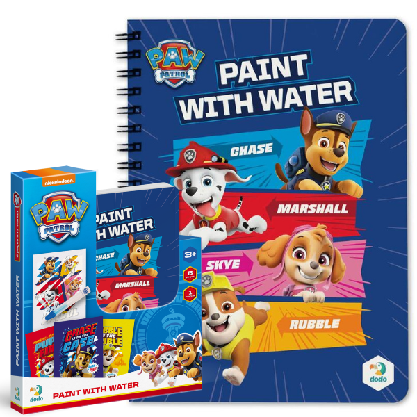 Set de colorat cu apă „Cățeluși”, seria Patrula cățelușilor, 8 pagini Set de colorat cu apă „Cățeluși”, seria Patrula cățelușilor, 8 pagini