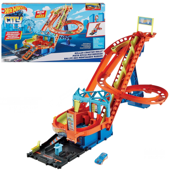 Hot Wheels Set „Roller Coaster Rally” Hot Wheels Set „Roller Coaster Rally”
