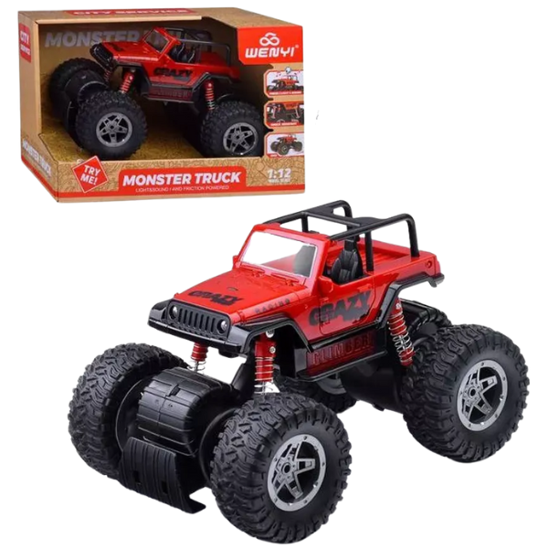 1:12 Jeep cu fricțiune (lumini /sunete) 1:12 Jeep cu fricțiune (lumini /sunete)