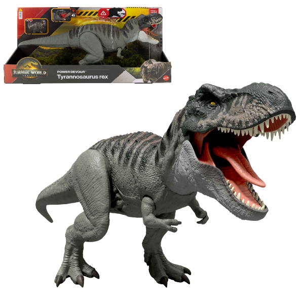 Figurină interactivă de dinozaur „Jurassic World: Tyrannosaurus Rex” Figurină interactivă de dinozaur „Jurassic World: Tyrannosaurus Rex”