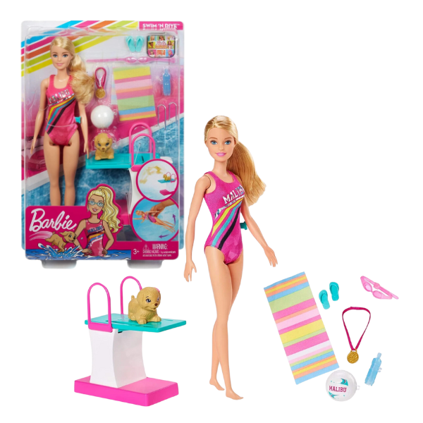 Кукла Barbie «Тренировка в бассейне» Кукла Barbie «Тренировка в бассейне»
