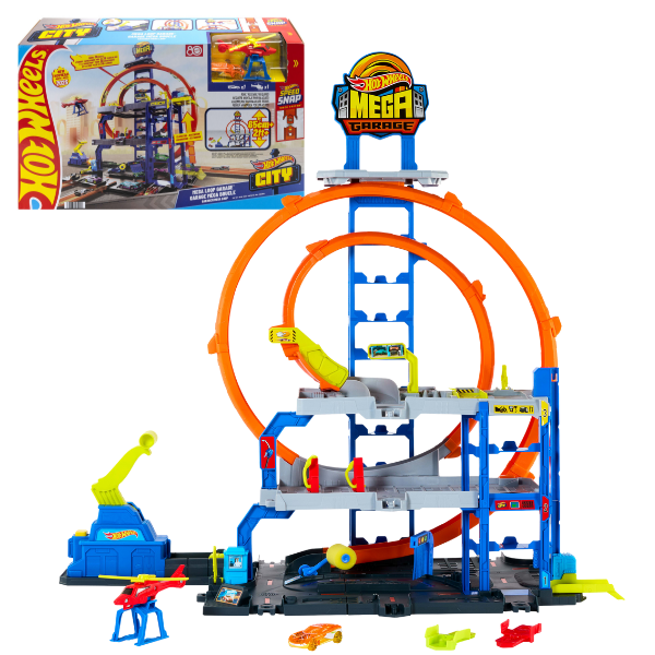 Игровой набор Hot Wheels «Гараж с мега-петлёй» Игровой набор Hot Wheels «Гараж с мега-петлёй»