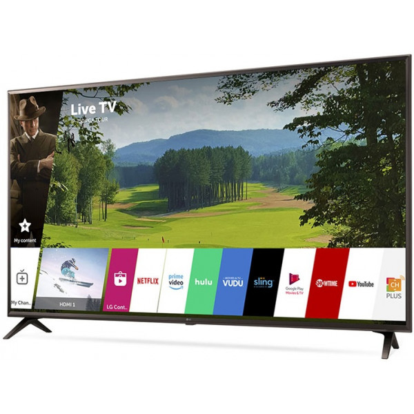 55" LED TV LG 55UK6300, Black, 3840x2160 (4K), SmartTV (webOS), HDR10 Pro, PMI 1700GHz, ULTRA Surround, HbbTV, Color Enhancer, Clear Voice III, RMS 2x 55" LED TV LG 55UK6300, Black, 3840x2160 (4K), SmartTV (webOS), HDR10 Pro, PMI 1700GHz, ULTRA Surround, HbbTV, Color Enhancer, Clear Voice III, RMS 2x