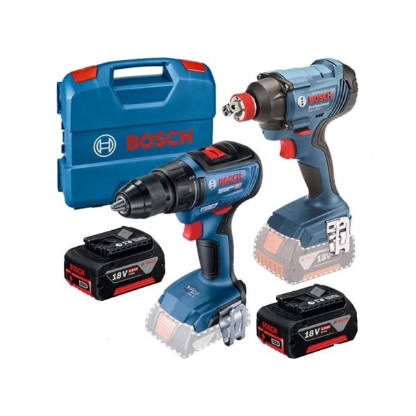 Set de instrumente pe acumulatori Bosch GDX+GSR 18V (0615990N3F) Set de instrumente pe acumulatori Bosch GDX+GSR 18V (0615990N3F)