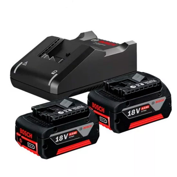 Set acumulatori Bosch GAL 18V-40 + 2*GBA 4.0Ah (1600A019S0)