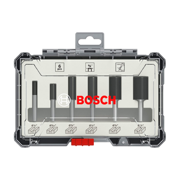 Набор фрез по дереву Ø 1/4" Bosch (2607017467) Набор фрез по дереву Ø 1/4" Bosch (2607017467)