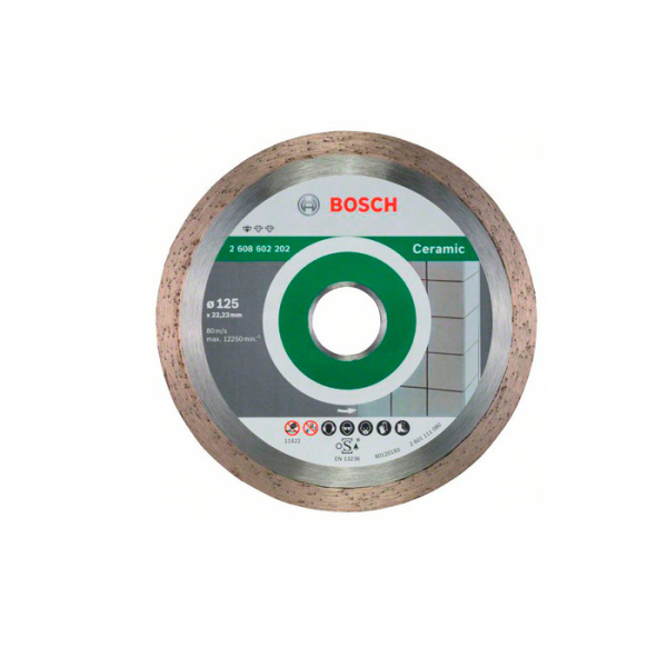 Диск отрезной алмазный Bosch Standard for Ceramic 125 мм (2608602202)