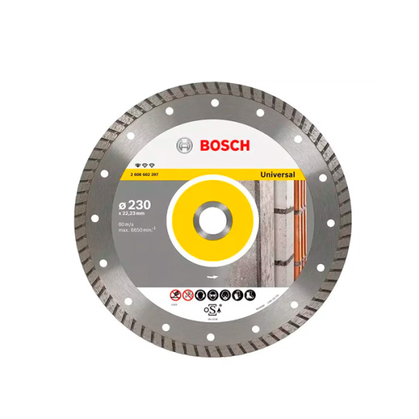 Disc de tăiere diamantat Bosch Standard for Universal Turbo 230mm (2608602397) Disc de tăiere diamantat Bosch Standard for Universal Turbo 230mm (2608602397)
