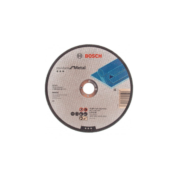 Диск абразивный Bosch Standard 180x3х22.2 (2608603167) Диск абразивный Bosch Standard 180x3х22.2 (2608603167)