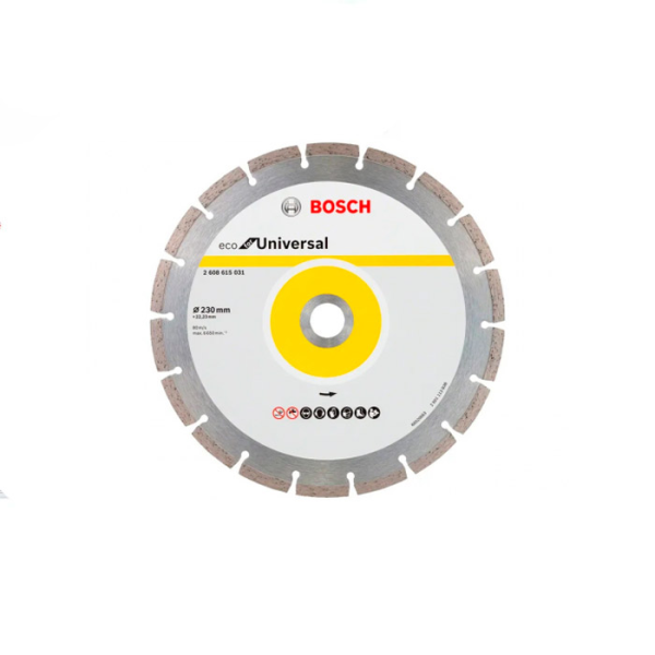 Disc de tăiere diamantat Bosch Segmented Universal Eco 180 mm Disc de tăiere diamantat Bosch Segmented Universal Eco 180 mm