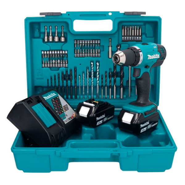 Аккумуляторный дрель-шуруповерт Makita DDF453RFX1 Аккумуляторный дрель-шуруповерт Makita DDF453RFX1
