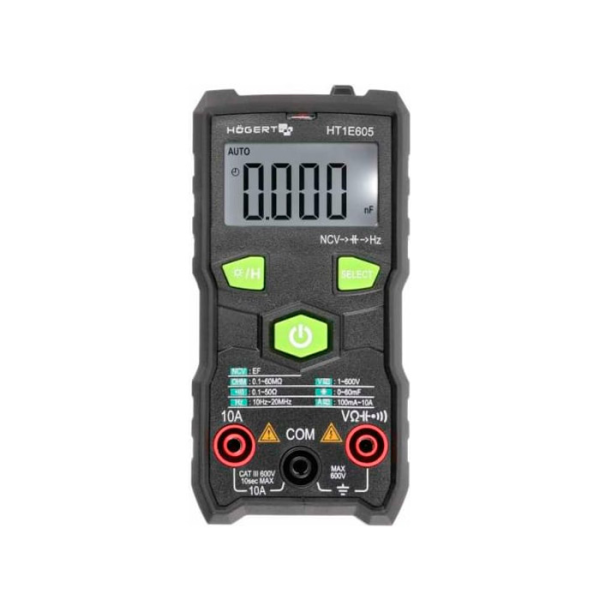 Multimetru digital FULL-SMART Hoegert HT1E605 Multimetru digital FULL-SMART Hoegert HT1E605