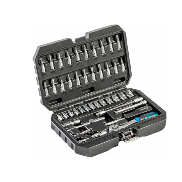 Set de capete tubulare si accesorii Hoegert HT1R216 Set de capete tubulare si accesorii Hoegert HT1R216