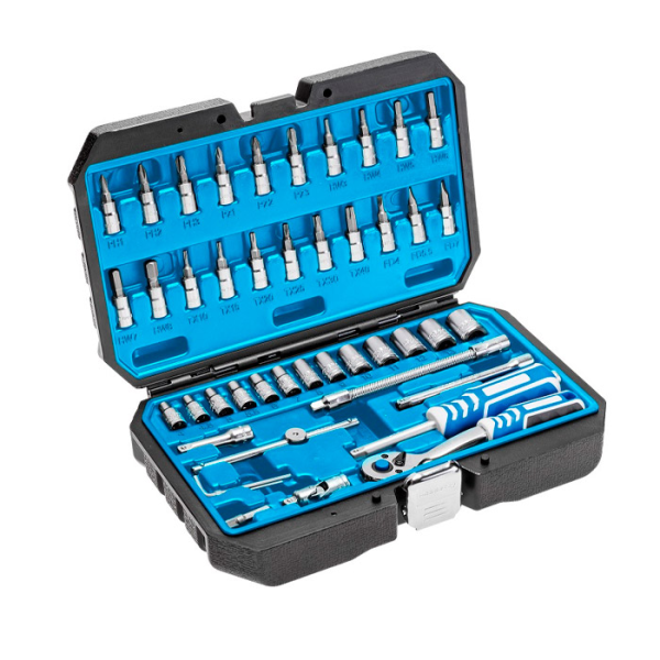 Set de capete tubulare si accesorii Hoegert HT1R416 Set de capete tubulare si accesorii Hoegert HT1R416