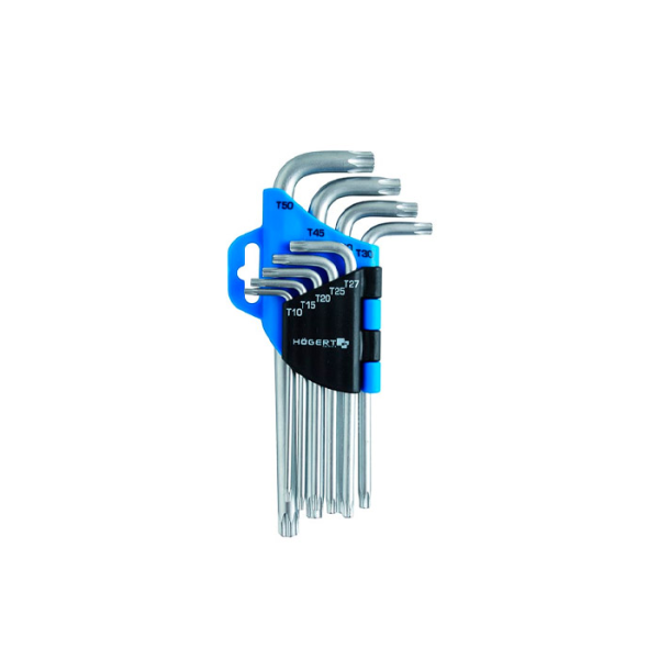 Set de chei hexagonale TORX Hoegert HT1W810 Set de chei hexagonale TORX Hoegert HT1W810