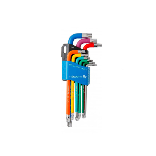 Set de chei hexagonale Hoegert HT1W817 Set de chei hexagonale Hoegert HT1W817