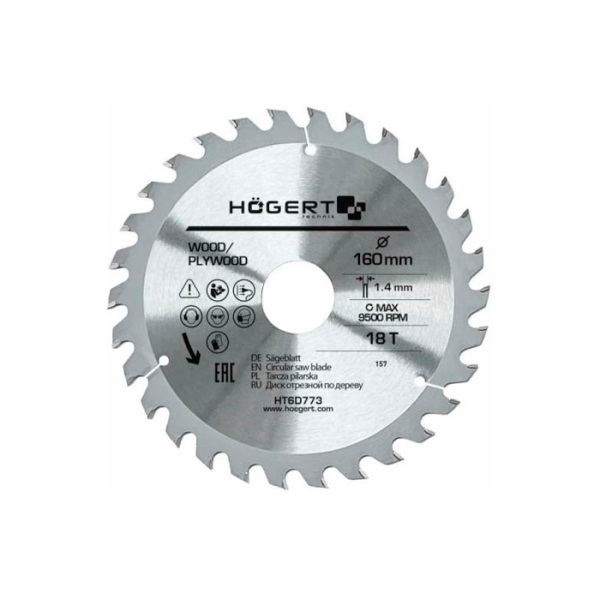 Pânza ferăstrău circular Hoegert HT6D773 Pânza ferăstrău circular Hoegert HT6D773