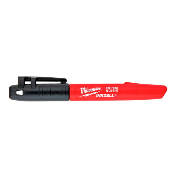 Marker cu vârf fin negru Milwaukee (48223100)