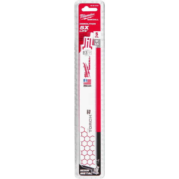 Полотно для сабельной пилы MILWAUKEE TORCH 230*14T (48475787) Полотно для сабельной пилы MILWAUKEE TORCH 230*14T (48475787)