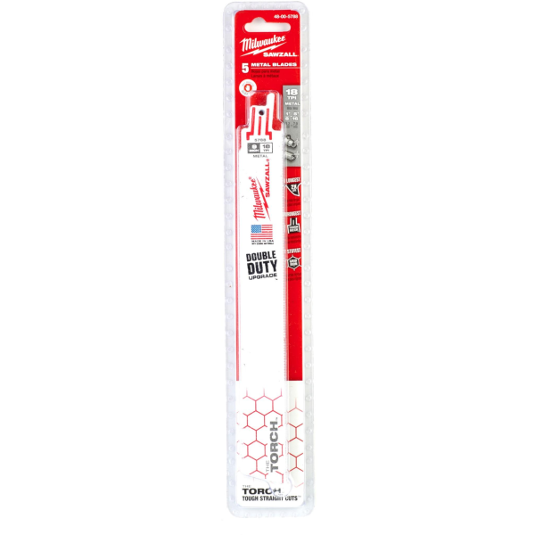Полотно для сабельной пилы MILWAUKEE TORCH 230*18T (48475788) Полотно для сабельной пилы MILWAUKEE TORCH 230*18T (48475788)