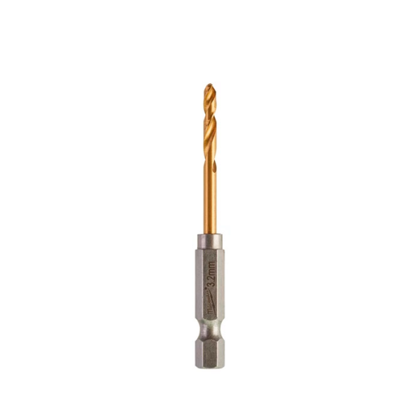 Cверло MILWAUKEE HSS-G TiN Red Hex 3.2мм (48894706)