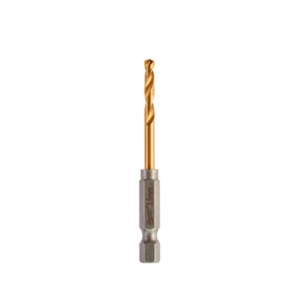 Burghiu MILWAUKEE HSS-G TiN Red Hex 3.5mm (48894707) Burghiu MILWAUKEE HSS-G TiN Red Hex 3.5mm (48894707)