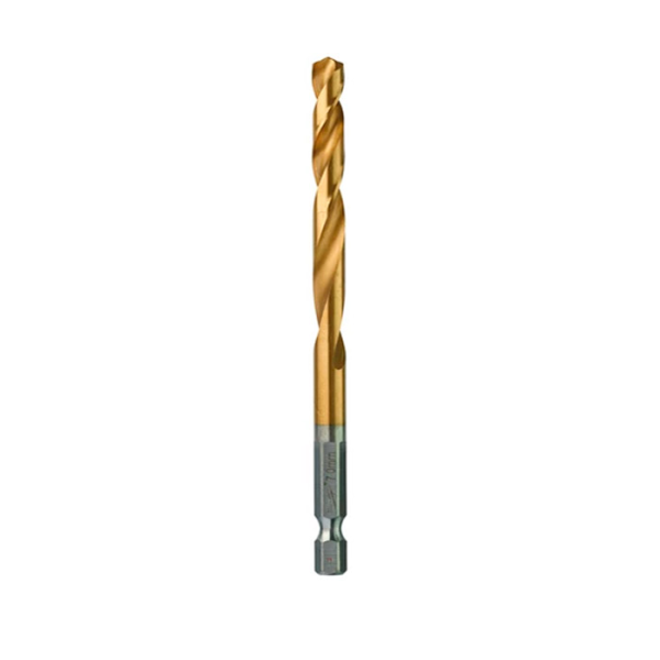 Burghiu MILWAUKEE HSS-G TiN Red Hex 7mm (48894717) Burghiu MILWAUKEE HSS-G TiN Red Hex 7mm (48894717)