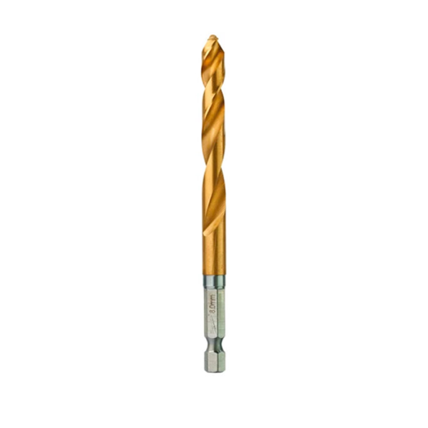 Burghiu MILWAUKEE HSS-G TiN Red Hex 8mm (48894719)