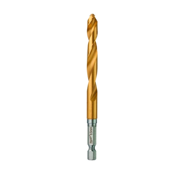 Burghiu MILWAUKEE HSS-G TiN Red Hex 8.5mm (48894720) Burghiu MILWAUKEE HSS-G TiN Red Hex 8.5mm (48894720)