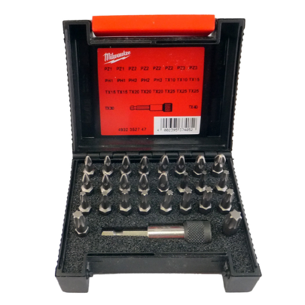 Set biti si accesorii MILWAUKEE 27x (4932352747)