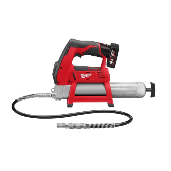 Аккумуляторный шприц для смазки Milwaukee M12 GG-0 (4933440435) Аккумуляторный шприц для смазки Milwaukee M12 GG-0 (4933440435)