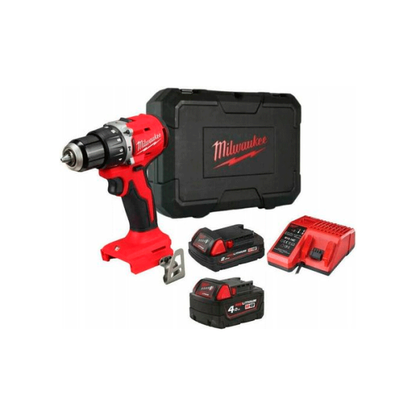 Аккумуляторная дрель-шуруповерт Milwaukee M18 BLPDRC-422C (4933492825)