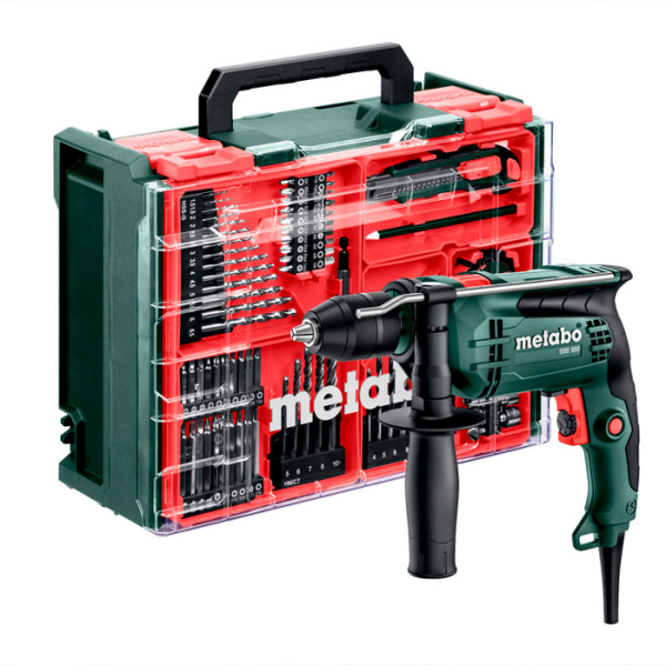 Ударная дрель Metabo SBE 650 Mobile Workshop (600742710) Ударная дрель Metabo SBE 650 Mobile Workshop (600742710)