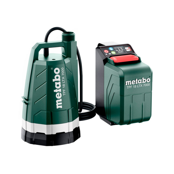 Pompa submersibilă cu acumulator Metabo TPF 18 LTX 7000 (601748850) - IMERIA.MD Pompa submersibilă cu acumulator Metabo TPF 18 LTX 7000 (601748850) - IMERIA.MD