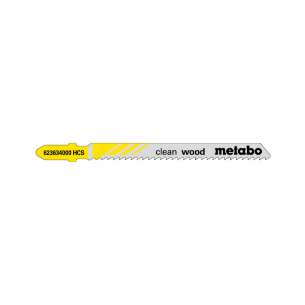 Пилка для электролобзика Metabo Clean Wood T101B (623703000)