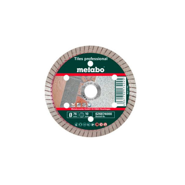 Disc diamantat Metabo Professional TP 76x10 mm (626874000)